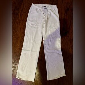 NWT - Brandy Melville White Sweats - Size OS